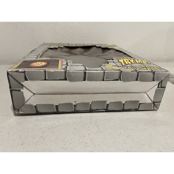 Vintage GAF Corp SPOOKY 3D Laughing SKULL 12½" Wall MIRROR Halloween Decor - Picture 15 of 15